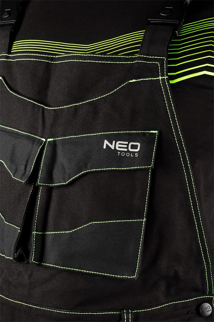 NEO TOOLS Kombinezon Premium PRO, črn, vel. M 3