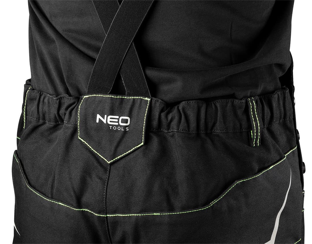 NEO TOOLS Kombinezon Premium PRO, črn, vel. M 8