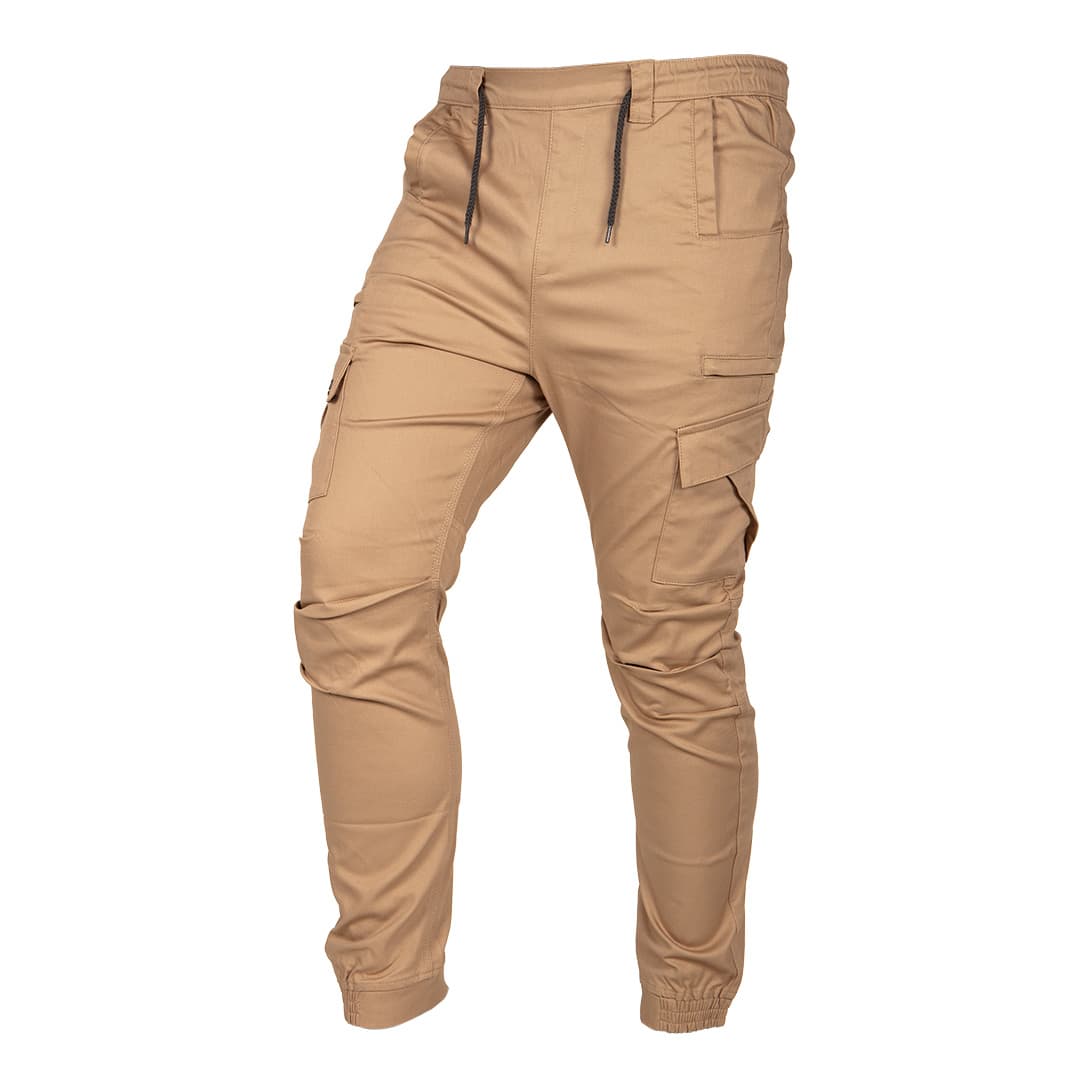 Delovne hlače NEO TOOLS OUTDOOR jogger, bež, vel. M