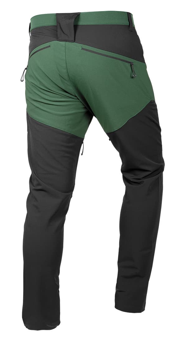 NEO TOOLS Delovne hlače OUTDOOR 4-way stretch, zeleno-sive, vel. L 2