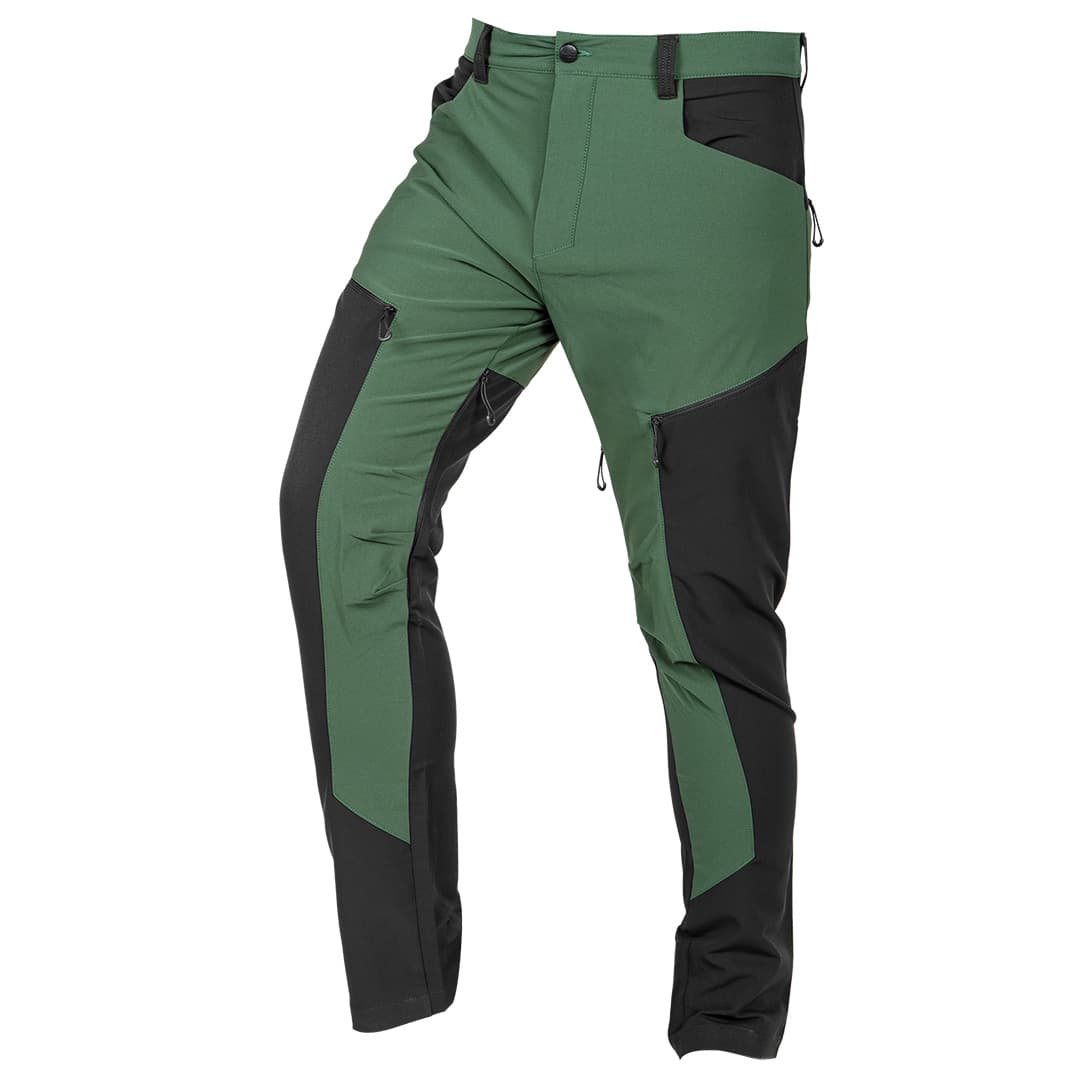 NEO TOOLS Delovne hlače OUTDOOR 4-way stretch, zeleno-sive, vel. XS