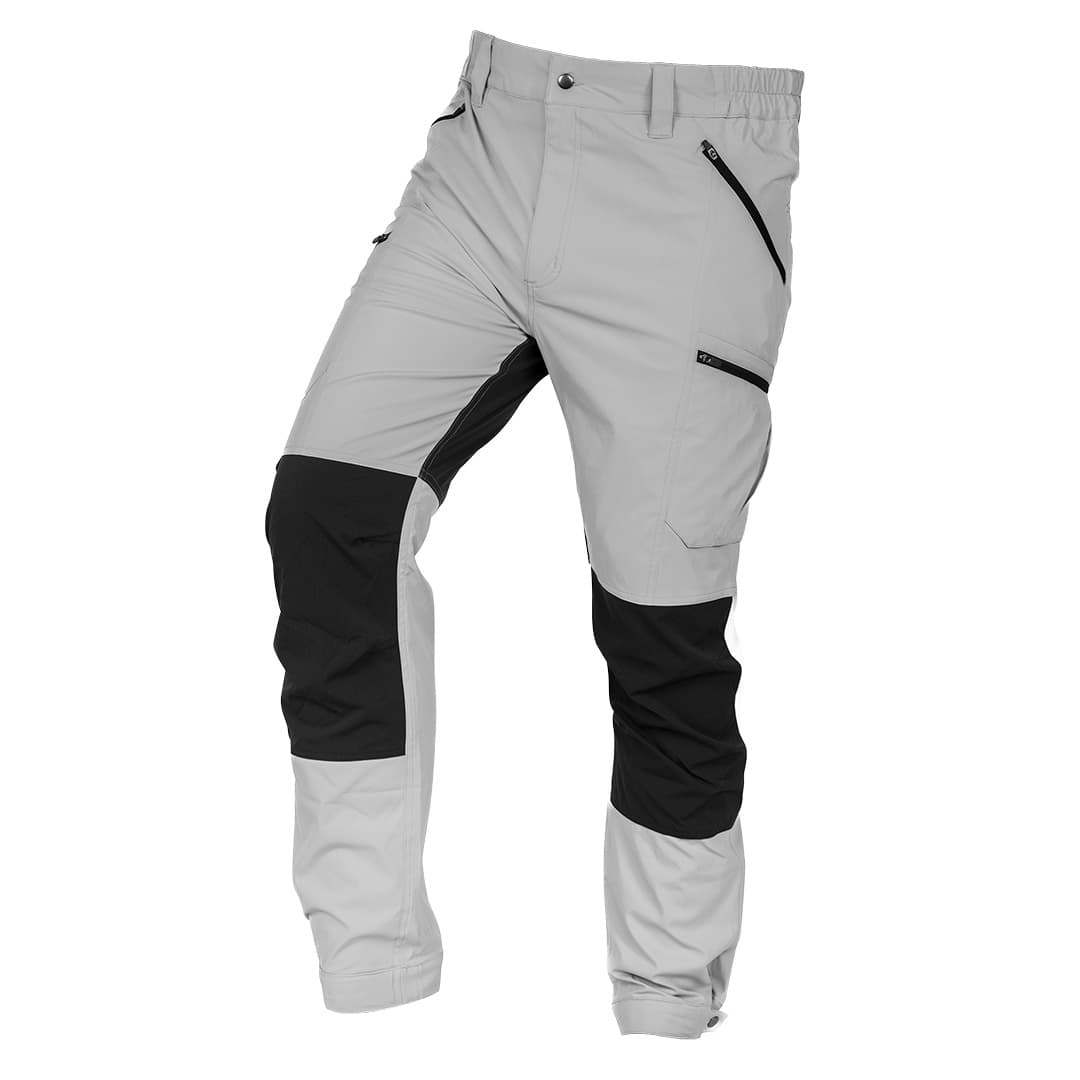 Delovne hlače NEO TOOLS OUTDOOR 4-way stretch, svetlo sive, velikost XL