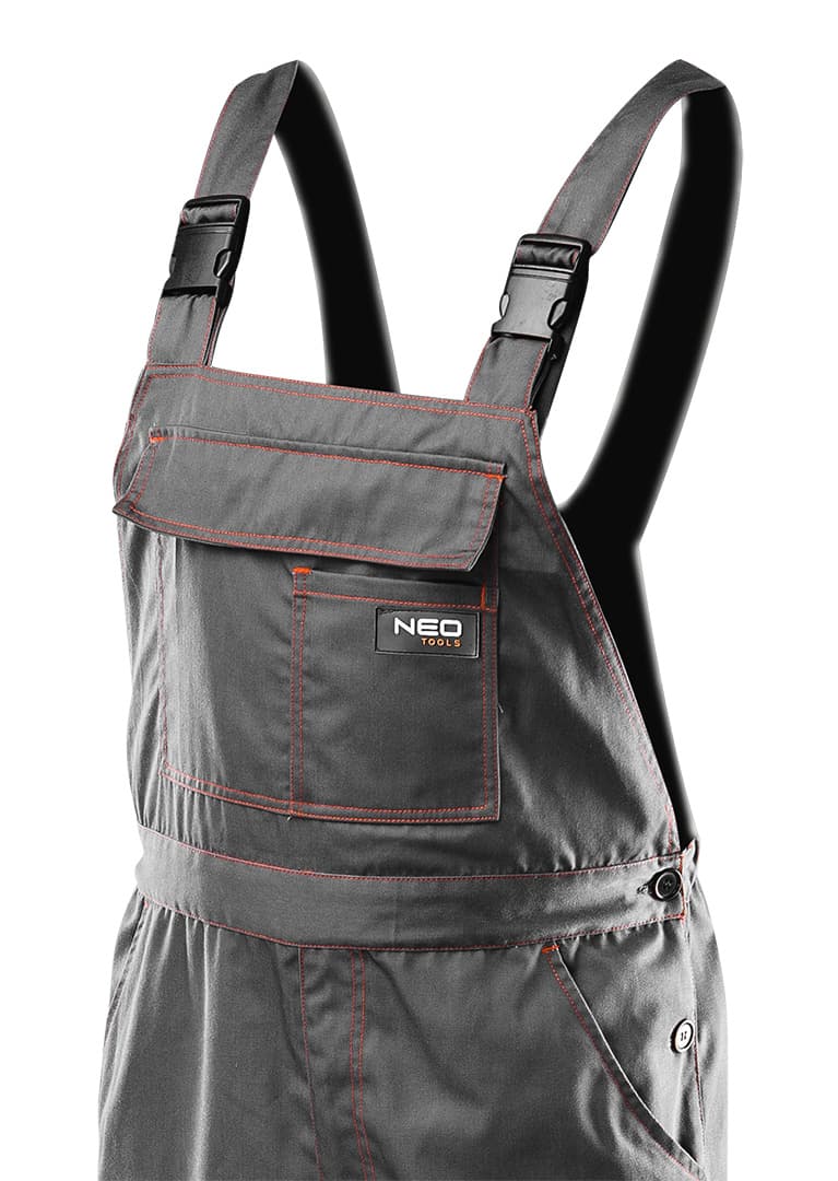 NEO TOOLS Basic Hlače z naramnicami, Velikost XL/56 7
