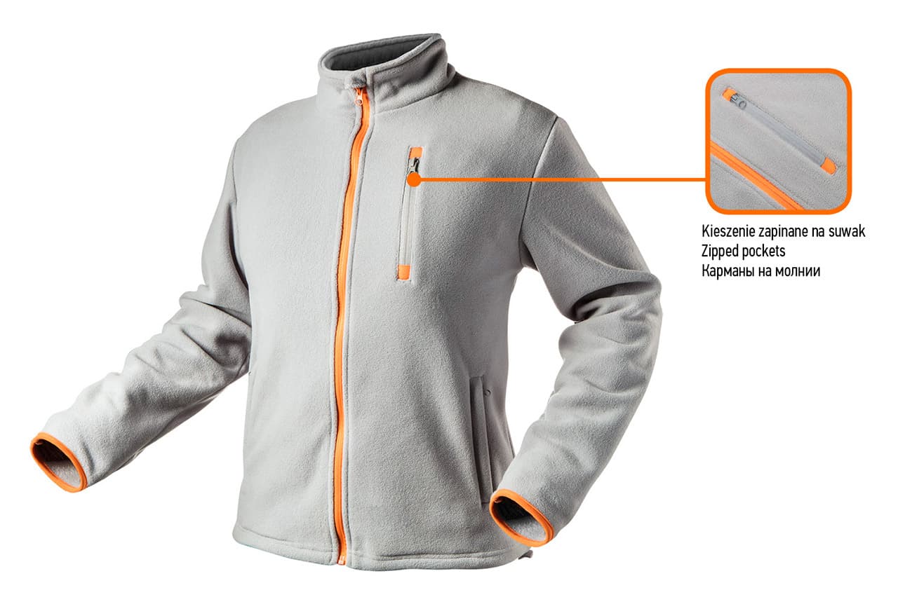 NEO TOOLS Polar bluza, siva, vel. XXL 3