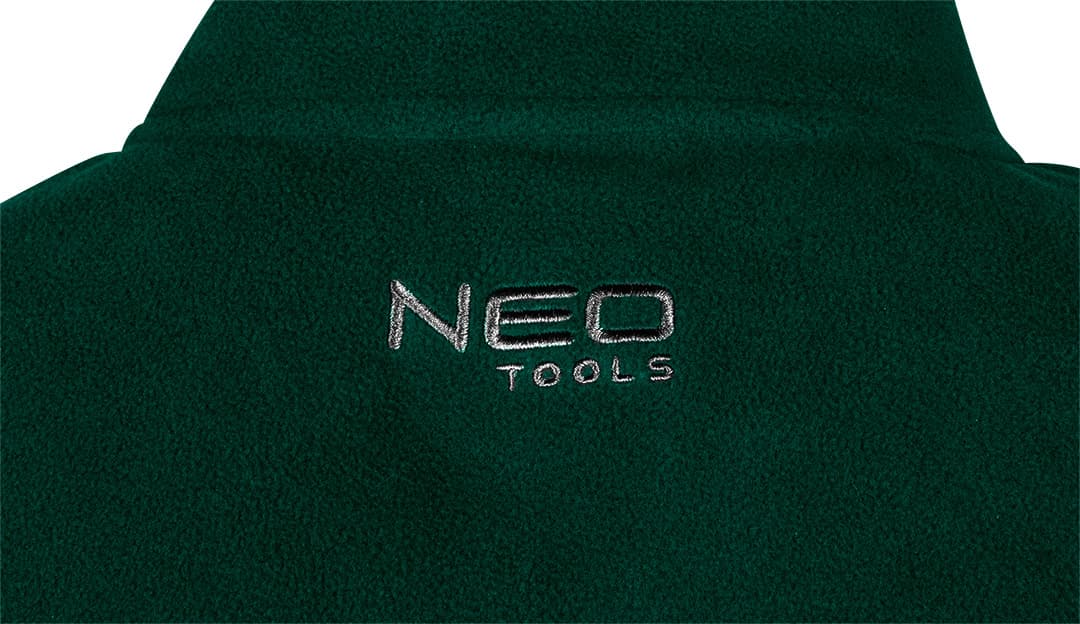 NEO TOOLS Polar flis jopa, zelena, S 3