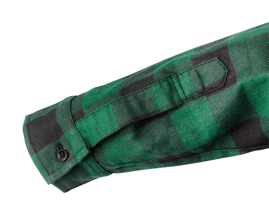 Koszula flanelowa NEO TOOLS, zielona, vel. S 6