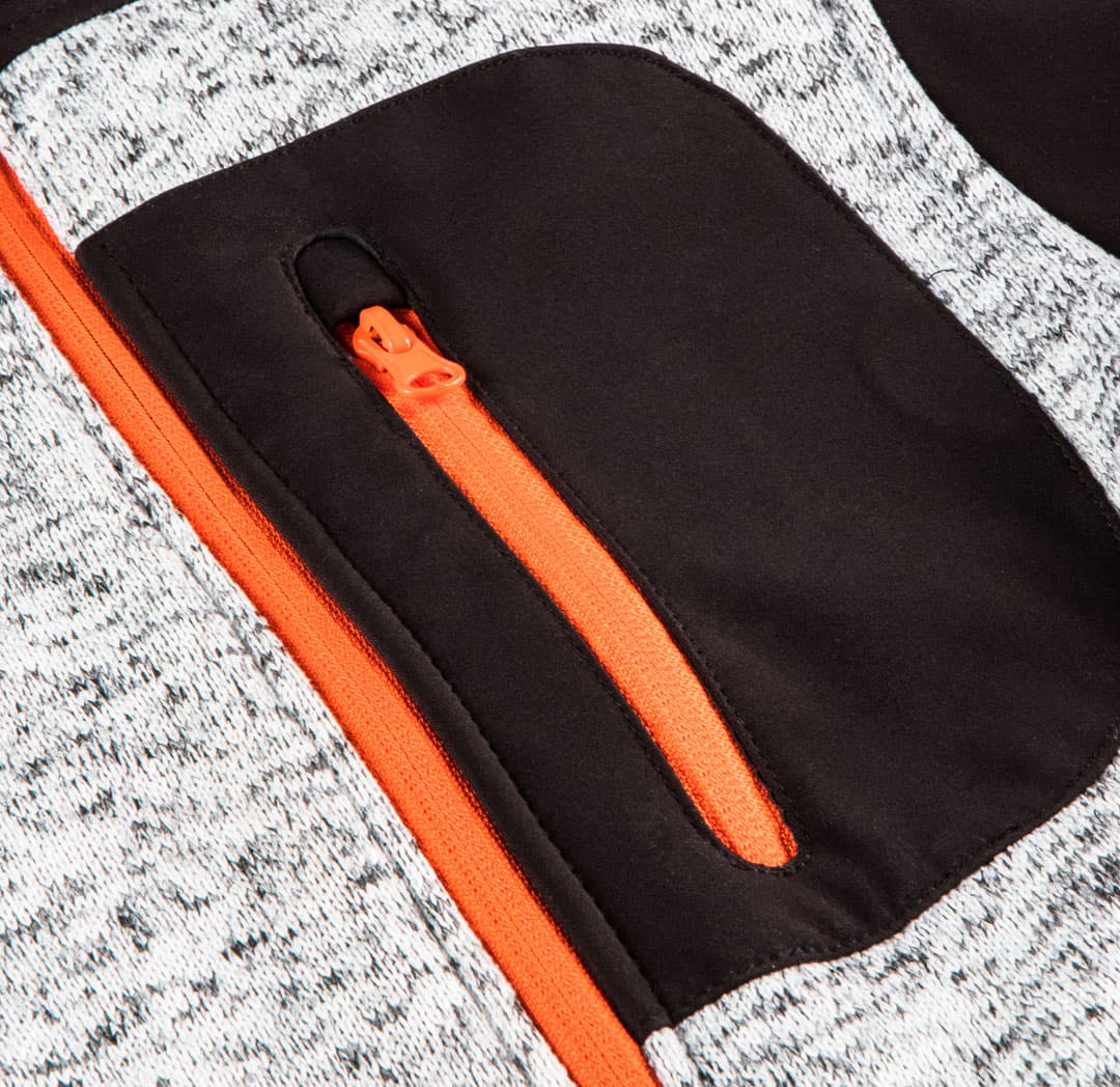 Delovna jopa softshell NEO TOOLS M, pletena z zadrgo 5