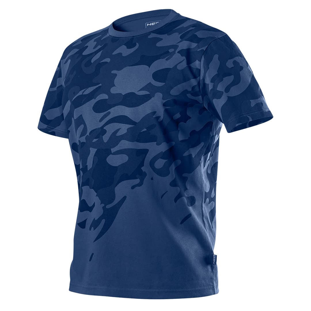 NEO TOOLS Delovna majica Camo Navy, velikost S