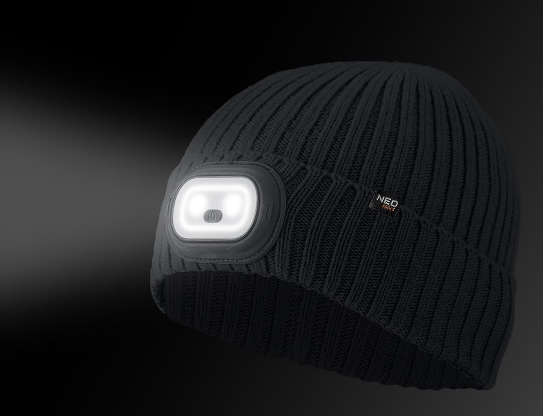 NEO TOOLS grafitna kapa s LED svetilko RGB 3
