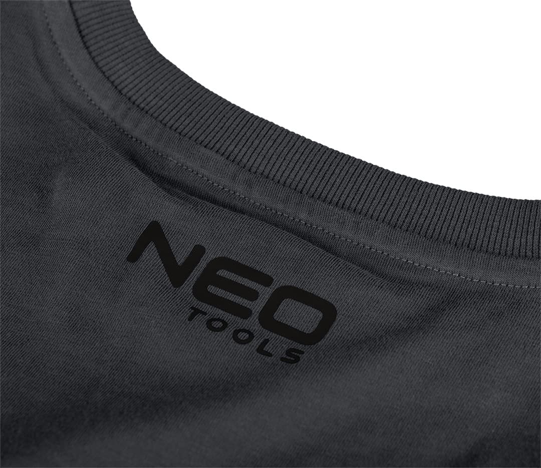 NEO TOOLS T-shirt FEEL THE BIT, XL, siva 7