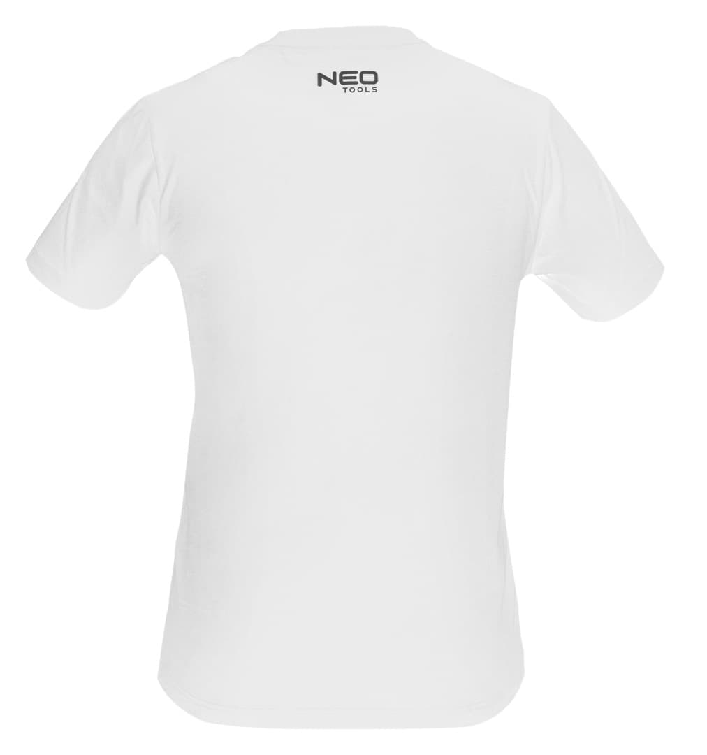 NEO TOOLS T-shirt, bela, Velikost M 2