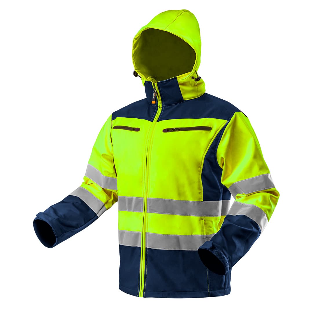 NEO TOOLS Rumena softshell jakna zimska zimska XL