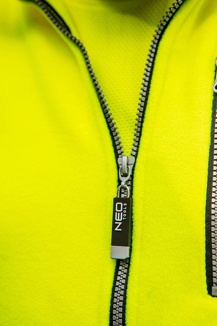 NEO TOOLS Fluorescenčna jopa, rumena, Velikost M 7