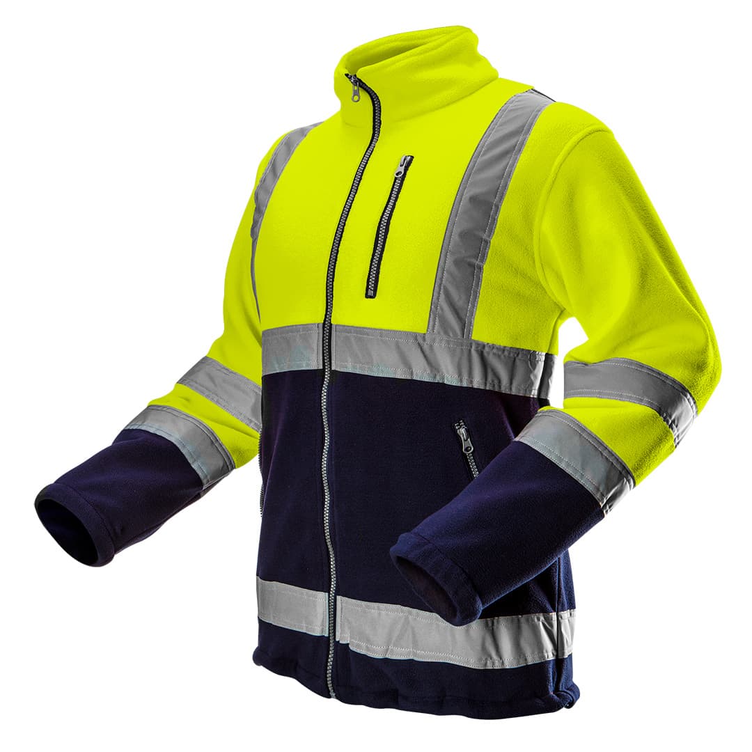 NEO TOOLS Fluorescenčna jopa, rumena, Velikost M