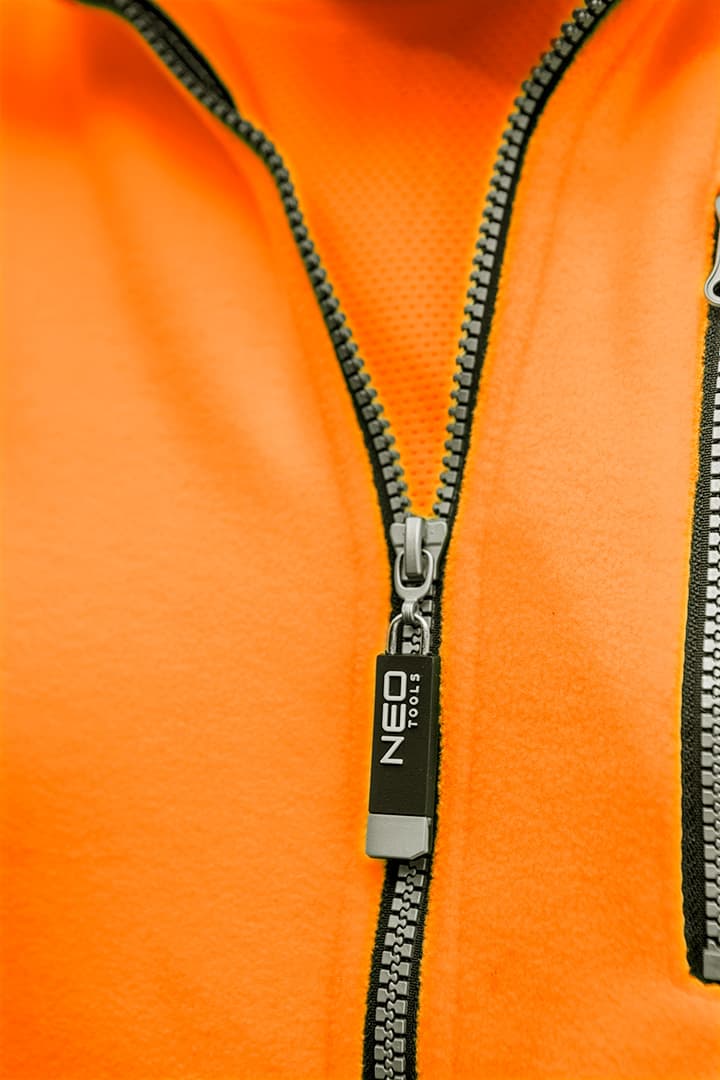 NEO TOOLS Fluorescenčna jopa, oranžna, Velikost XXL 7