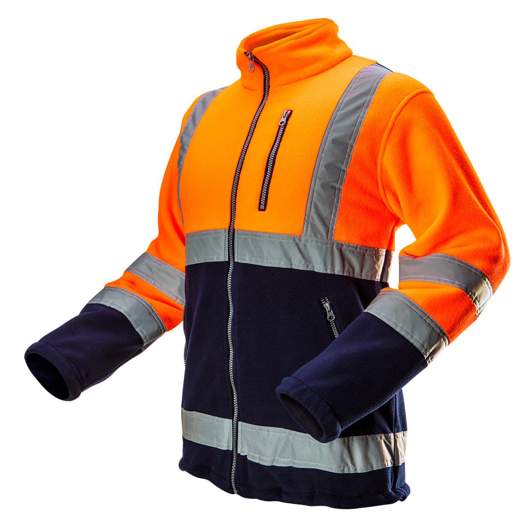 NEO TOOLS Fluorescenčna jopa, oranžna, Velikost XXL