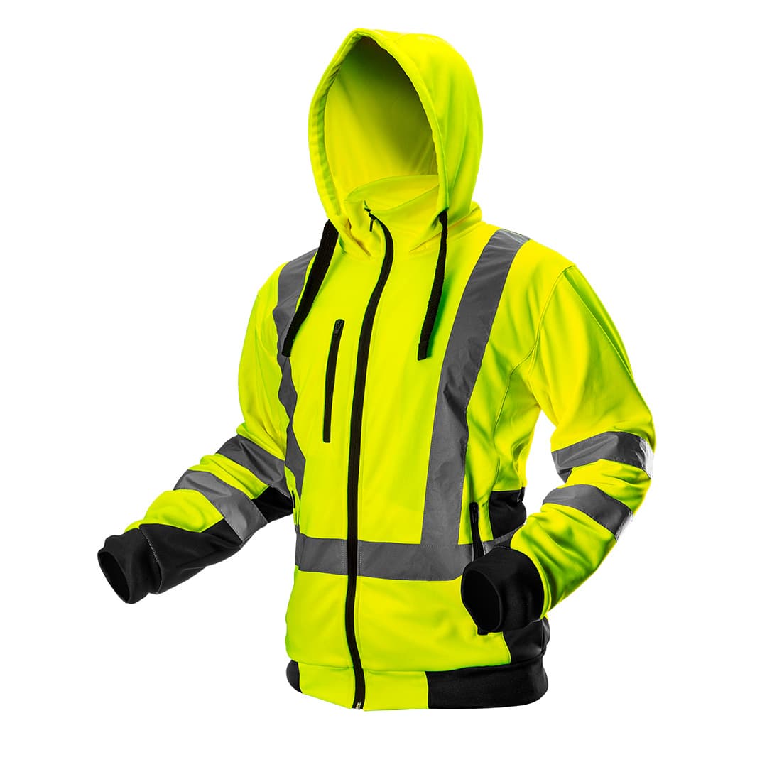 NEO TOOLS Delovna bluza, visoko vidljiva, rumena, vel. S
