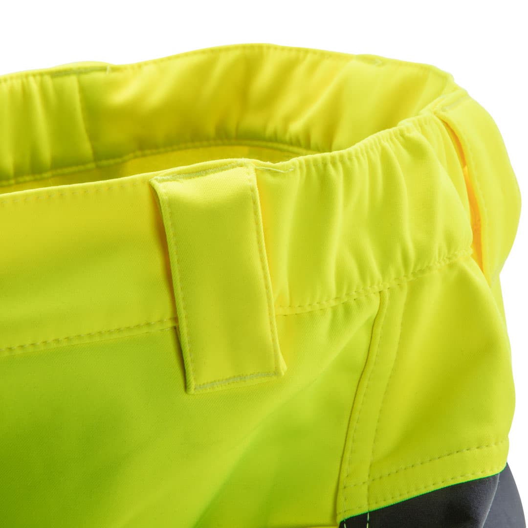 NEO TOOLS Softshell delovne hlače, rumene, XL 7