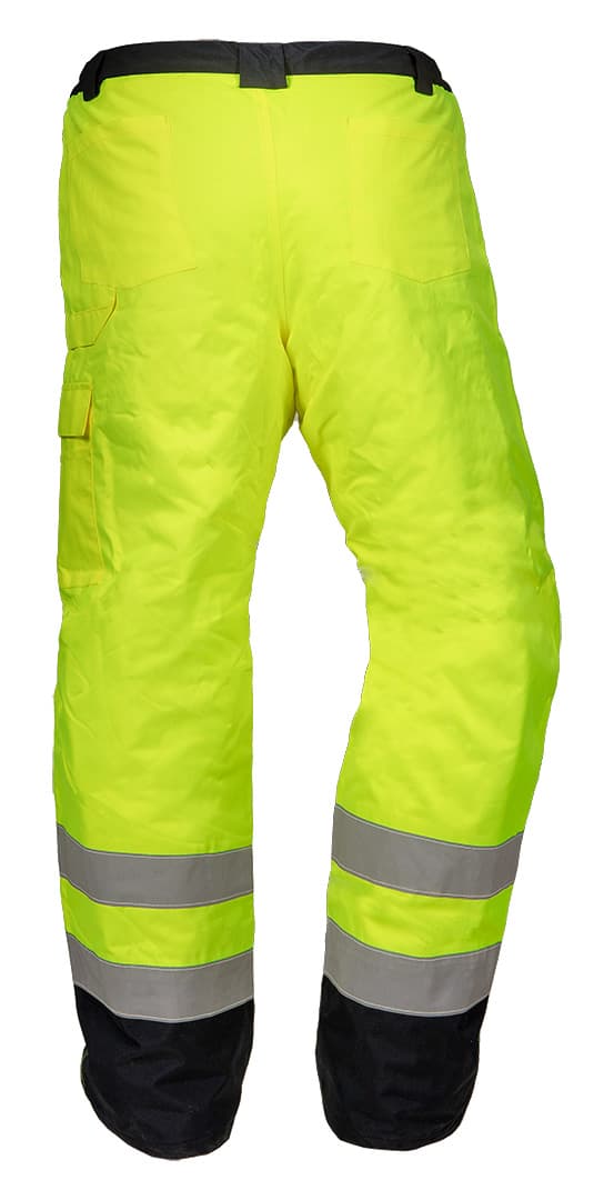 NEO TOOLS Ociepljene delovne hlače, rumene, S 8