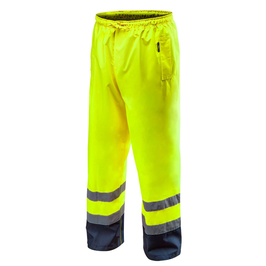 NEO TOOLS Vodoodporne delovne hlače, rumene, S
