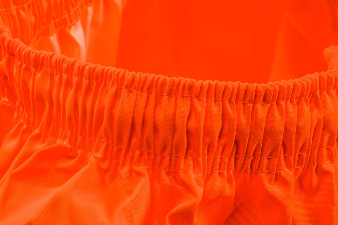 Vodoodporne delovne hlače, oranžne, vel. S 4