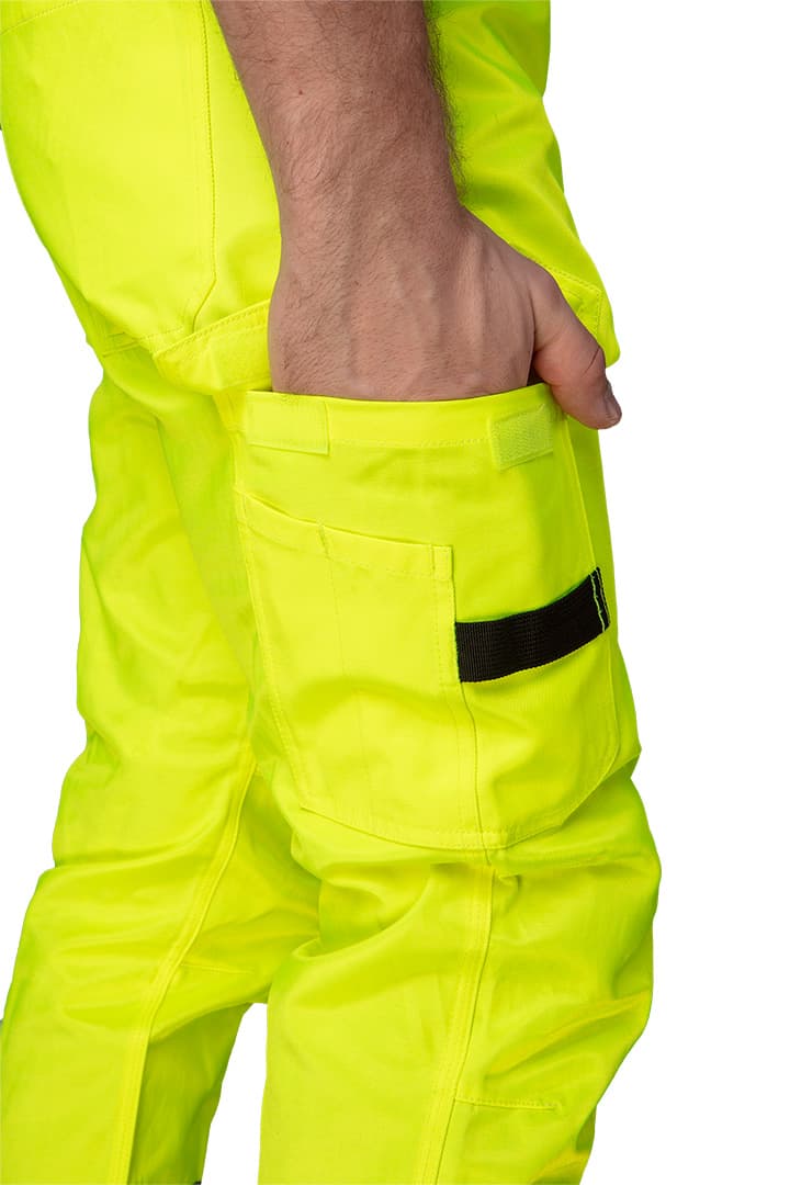 NEO TOOLS delovne hlače s odsevnimi trakovi S, 260 gsm 3