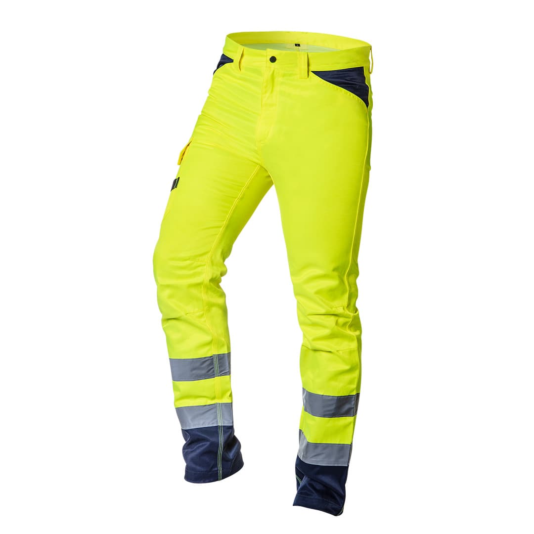 NEO TOOLS delovne hlače s odsevnimi trakovi S, 260 gsm