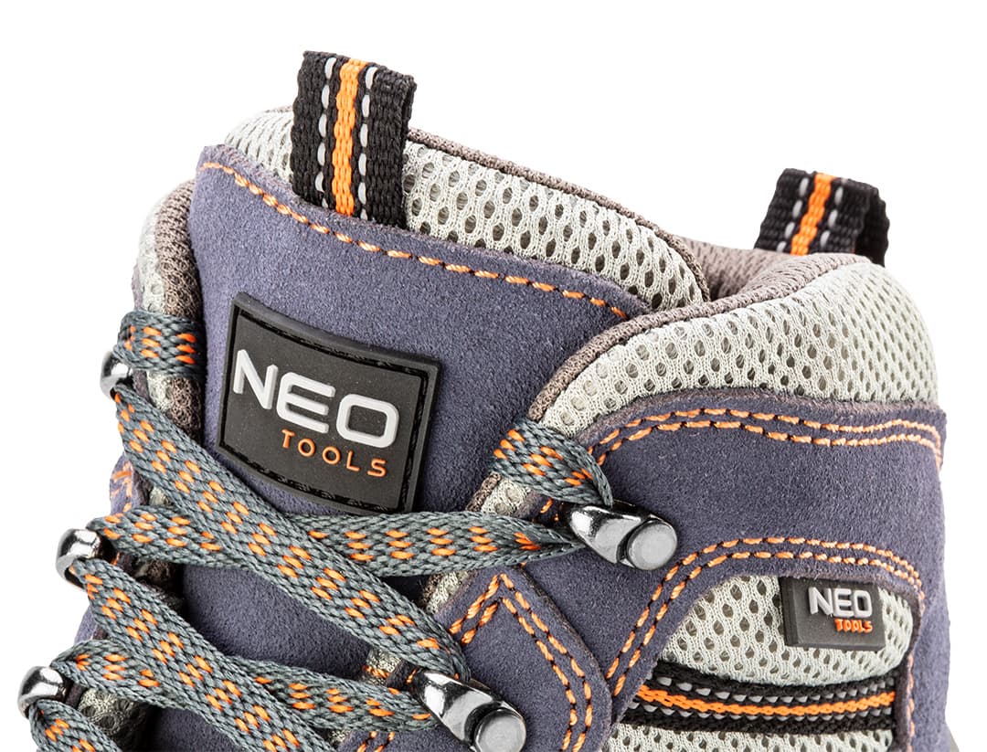 Delovni gležnarji NEO TOOLS S1P SRA, velur, vel. 41, CE 6