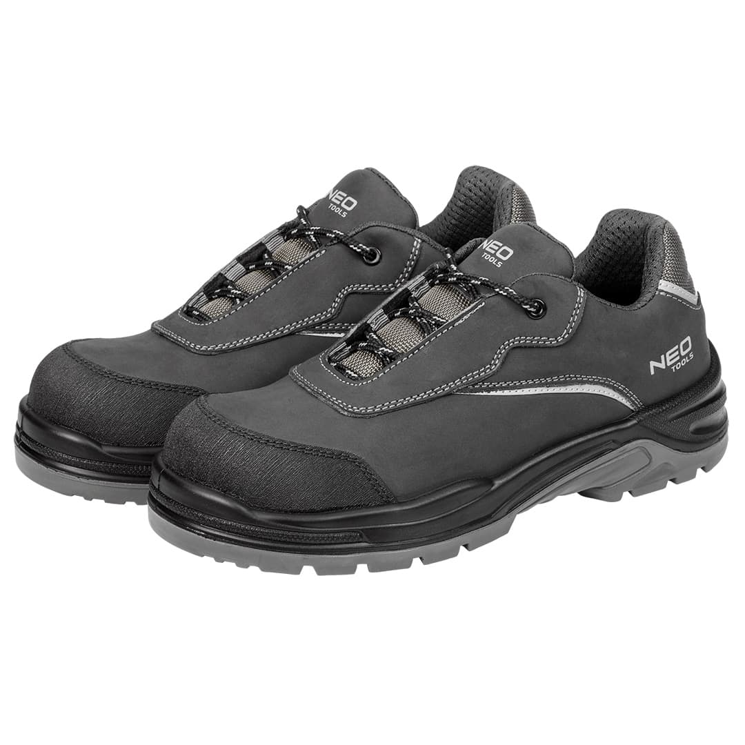 NEO TOOLS Delovni polvisoki čevlji S3L SR FO, nubuk, vel. 39, CE