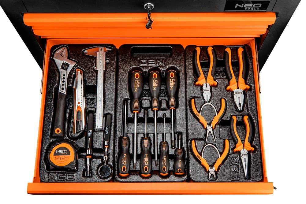 NEO TOOLS Nasadni ključi 1/4", komplet 19 kosov 4