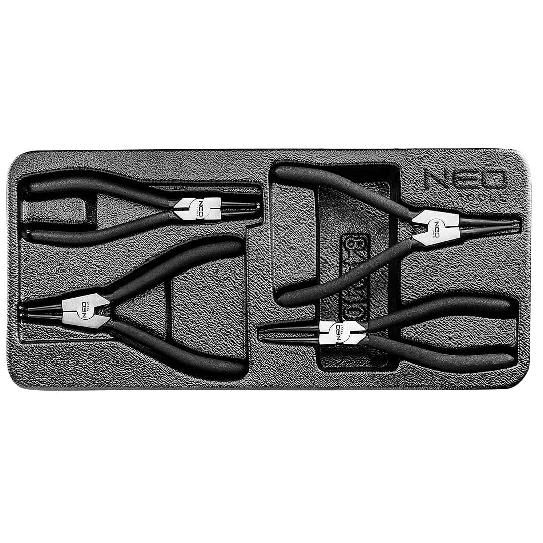 NEO TOOLS Set Seger klešč, 4 kosov