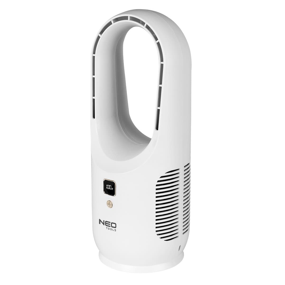 NEO TOOLS Akumulatorski namizni ventilator brez lopatic