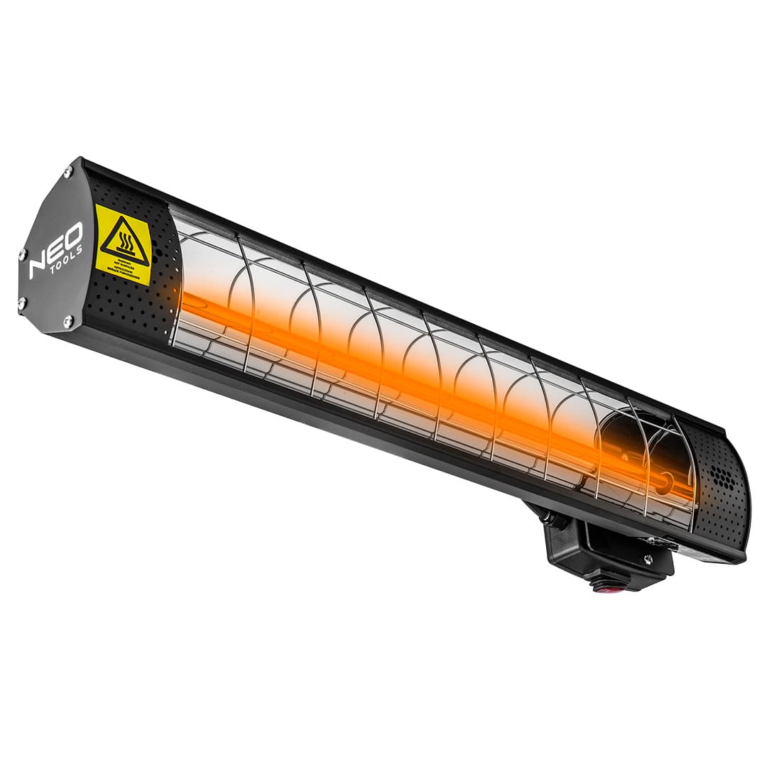 Grelec NEO TOOLS 2000W, IP65, zlata halogenska svetilka