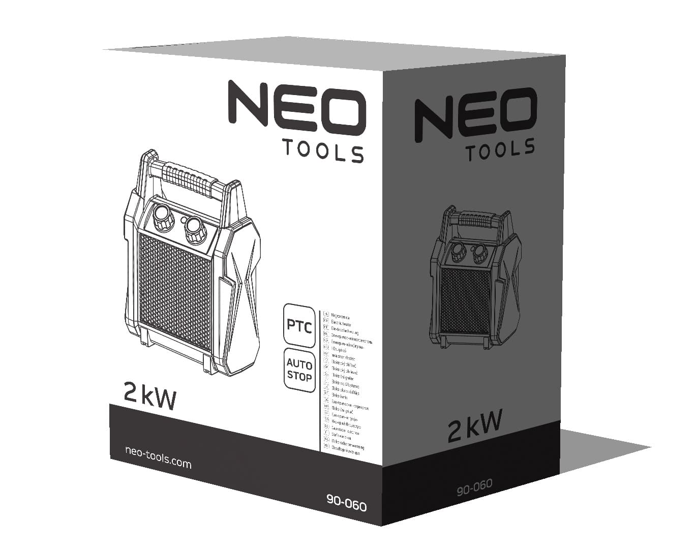 NEO TOOLS keramični grelnik PTC, 2kW 2