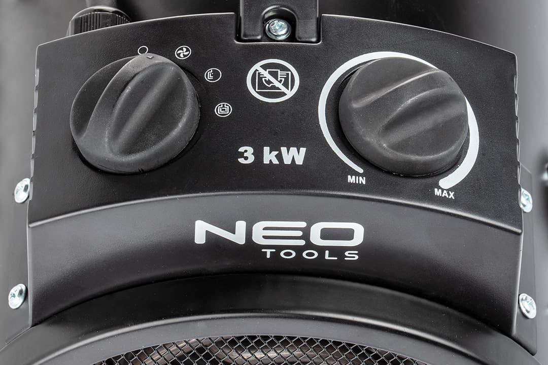 Industrijski električni grelnik NEO TOOLS, 3kW, IPX4 5