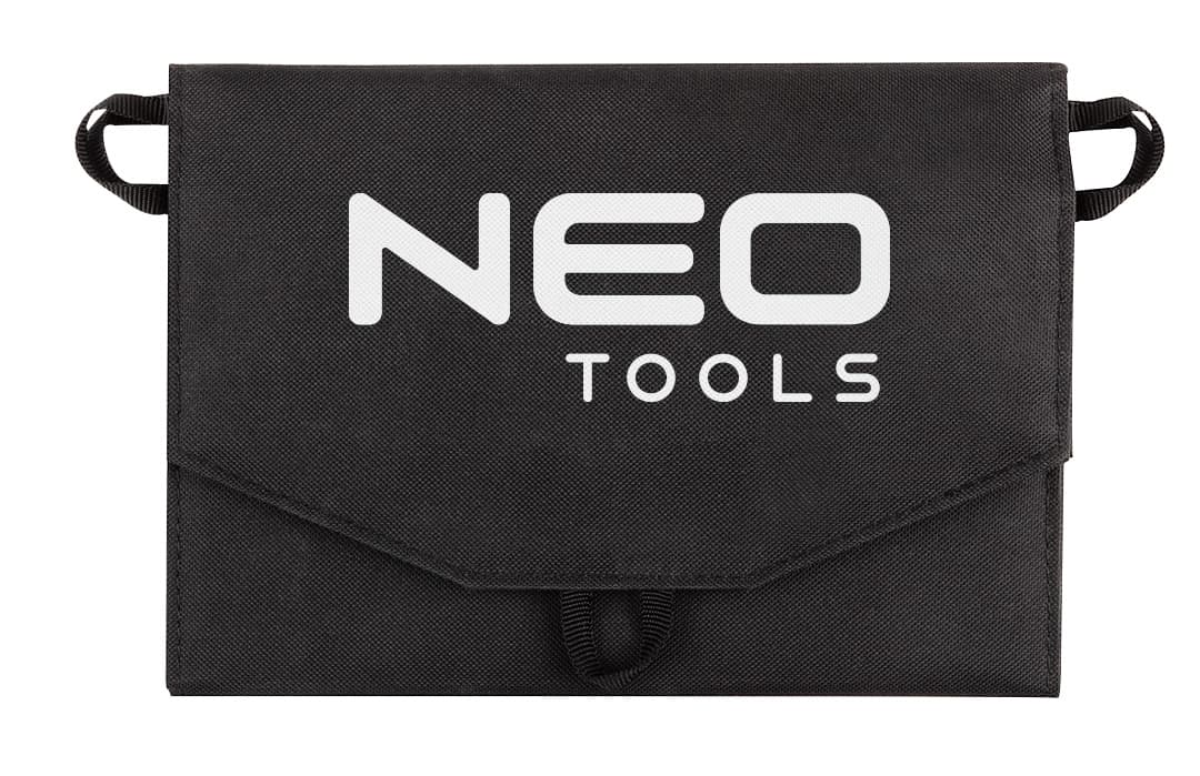 NEO TOOLS solarni polnilnik z 15W panelom 2
