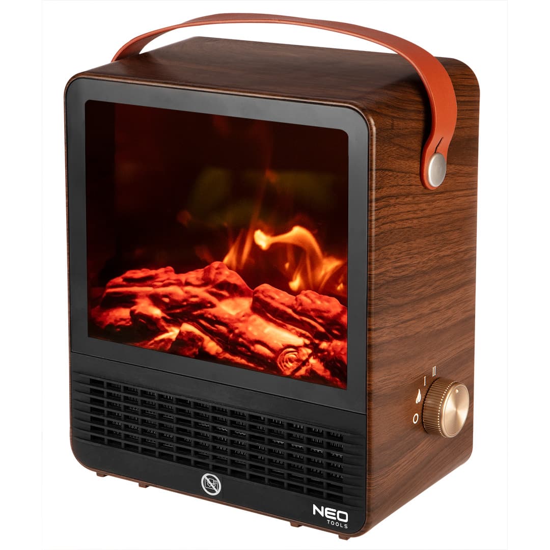 Električni kamin NEO TOOLS, 1500W, prostostoječi