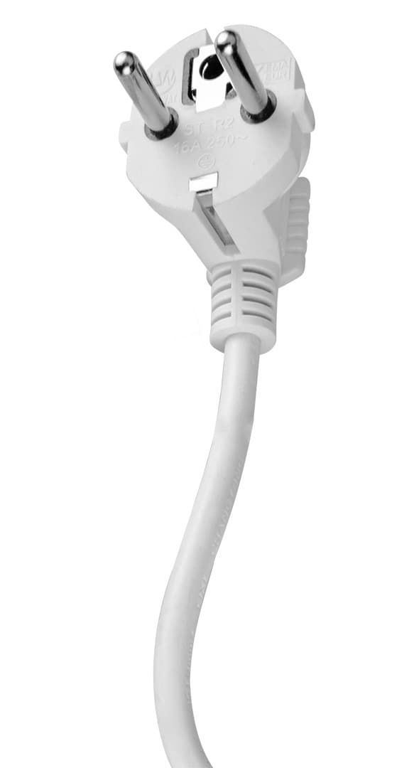 NEO TOOLS Podaljšek 1.5m, 3x1.5mm², 5xSchuko, bel, ON/OFF 5