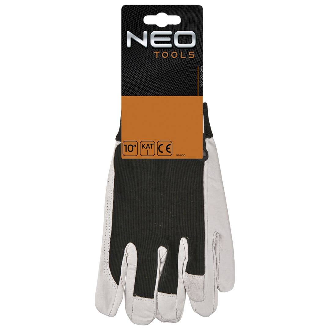 NEO TOOLS Delovne rokavice, usnje, Velcro, Velikost 10" 3