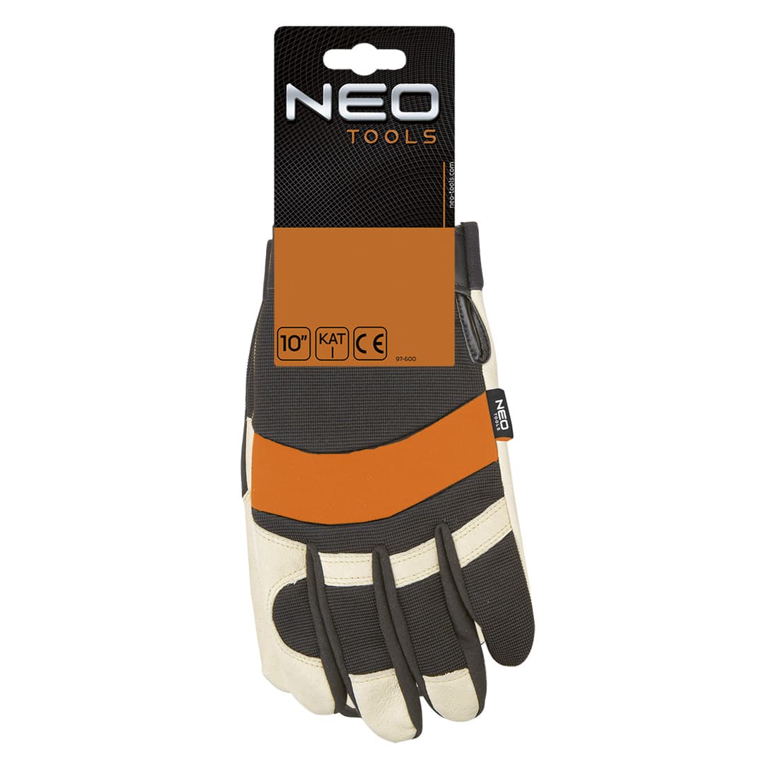 NEO TOOLS delovne rokavice, svinjsko usnje, neopren, vel. 10" 4