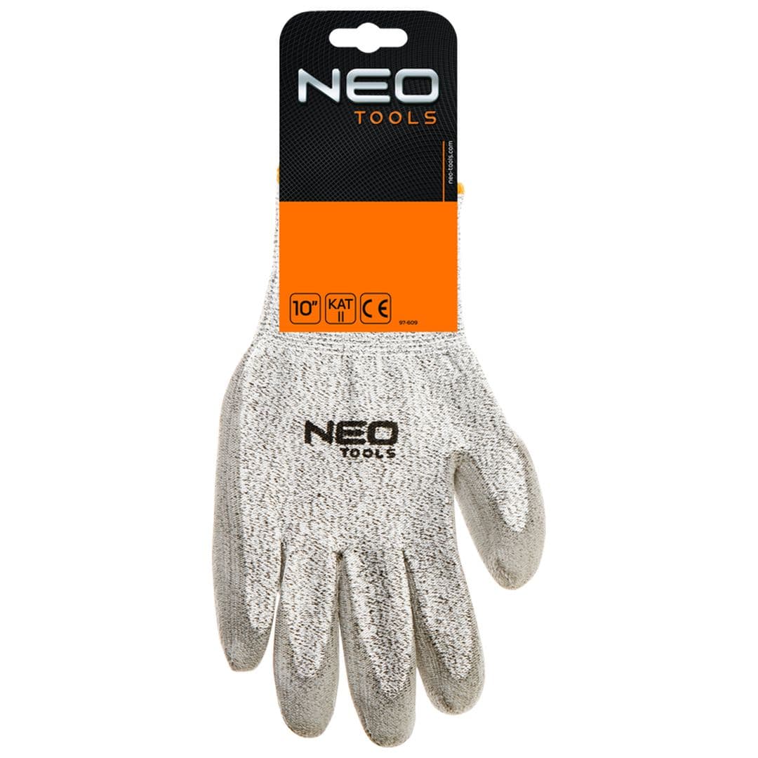 Protipre 5-tih rokavice NEO TOOLS, PU prevleka, 10" 6