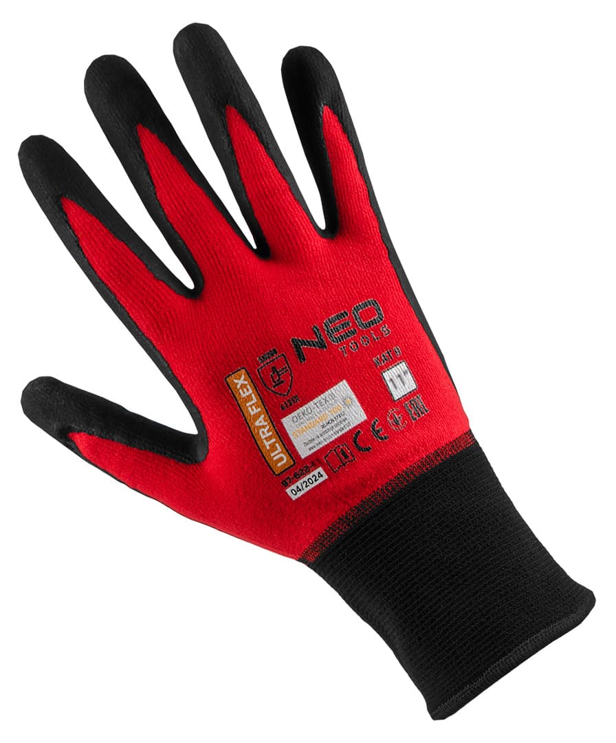 Delovne rokavice NEO TOOLS Ultraflex, najlon-spandex, vel. 11 3