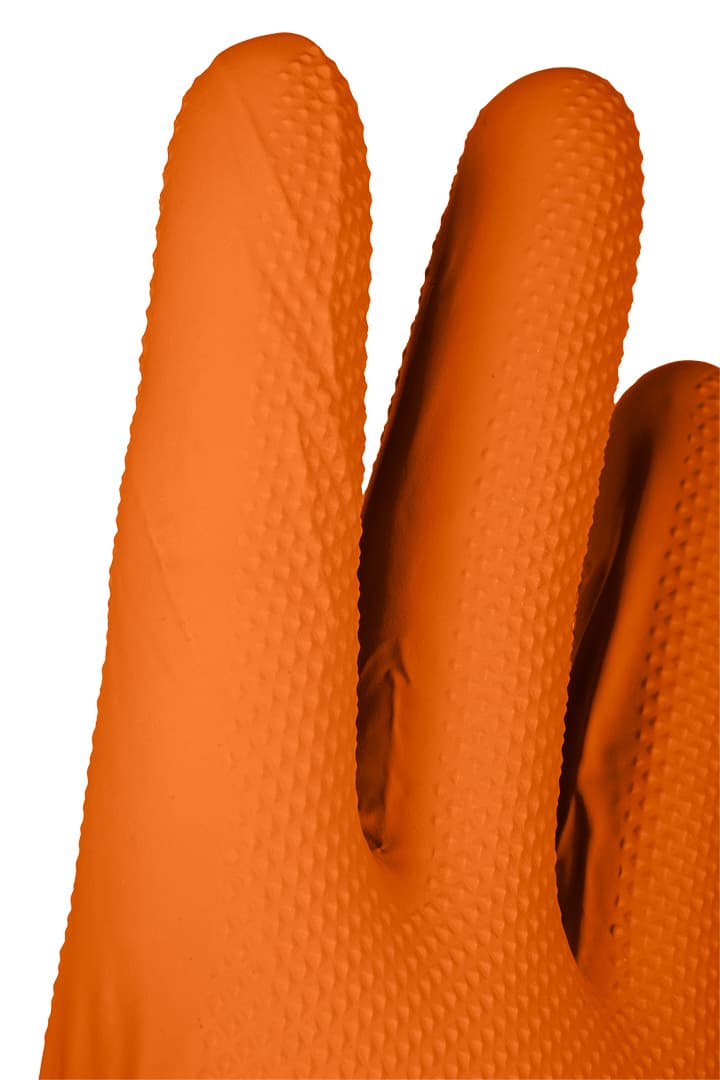 NEO TOOLS Nitrilne rokavice, oranžne, M, 50 kom 3