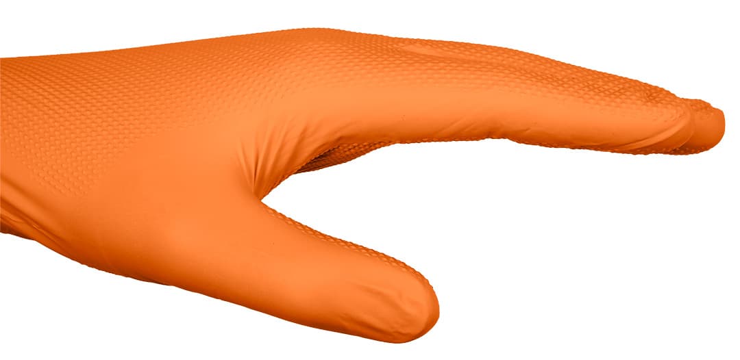 NEO TOOLS Nitrilne rokavice, oranžne, M, 50 kom 4