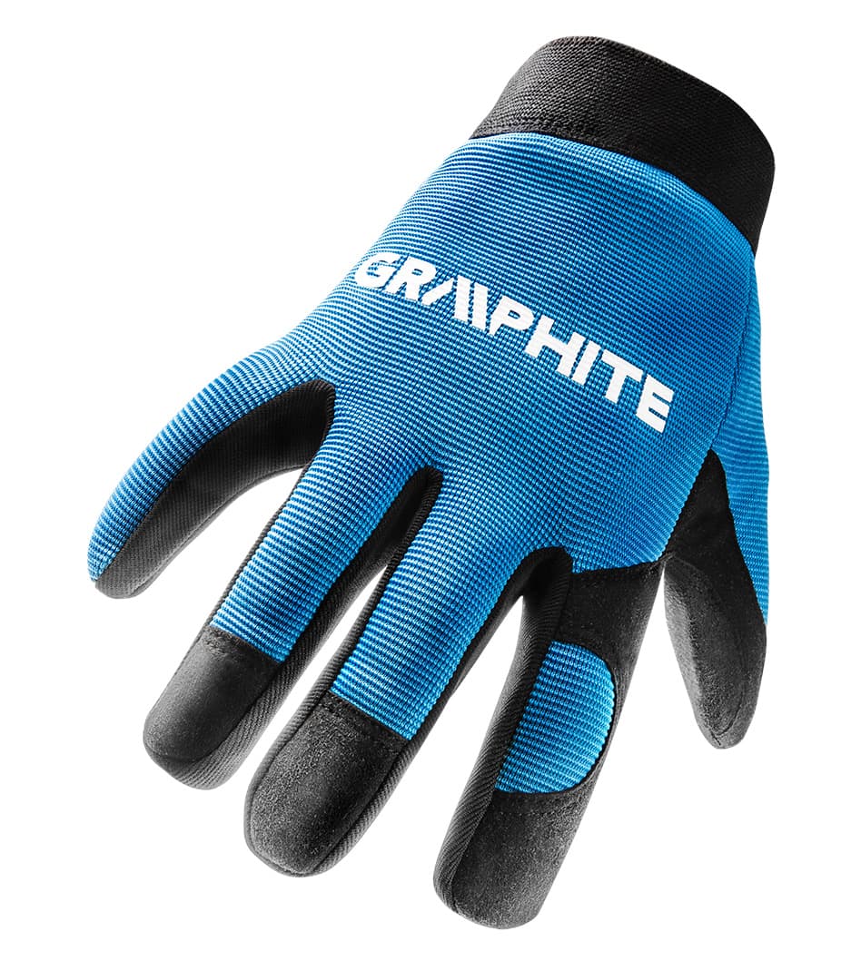 GRAPHITE Delovne rokavice (10"), sintetična + elastična tkanina 5