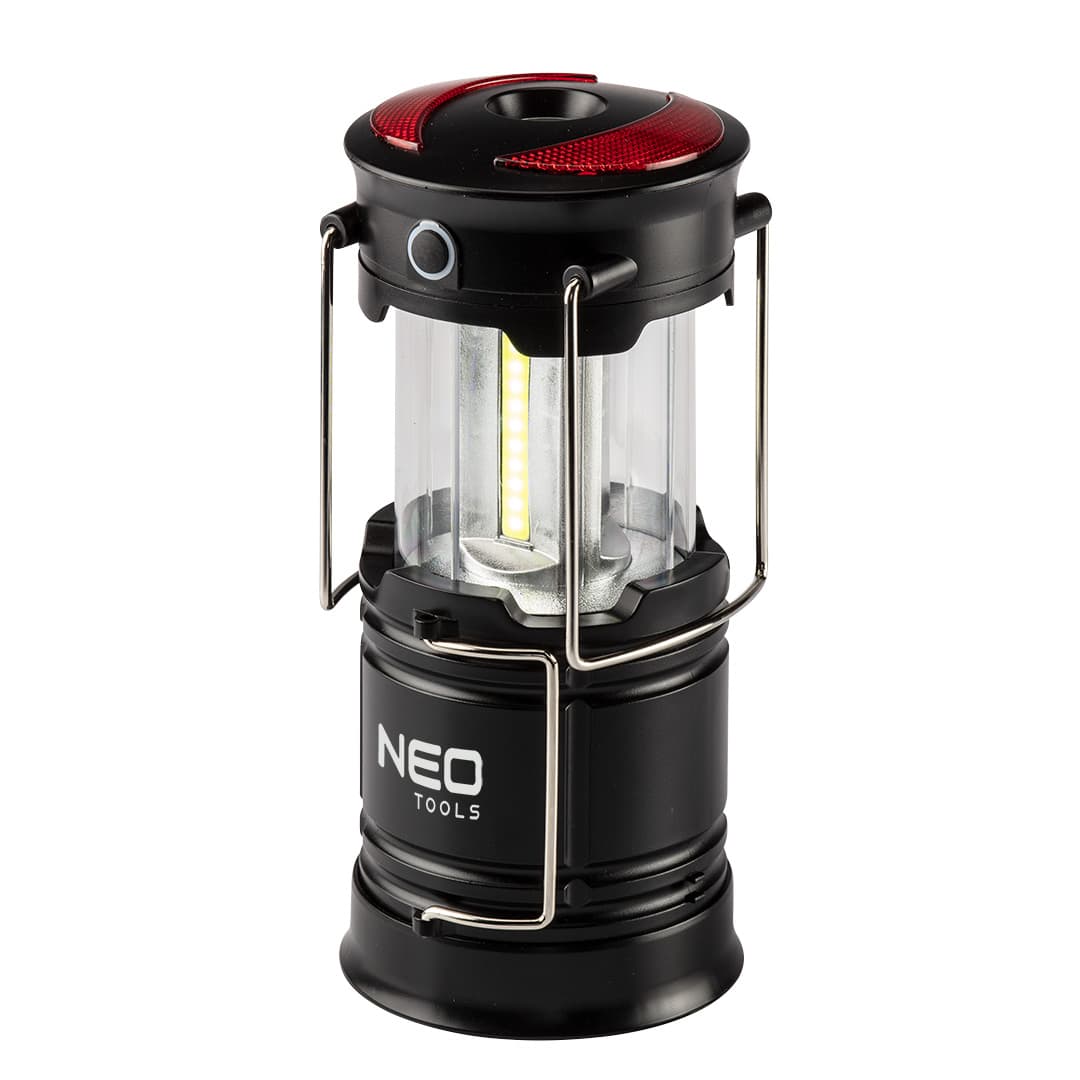 NEO TOOLS Baterijska svetilka za kampiranje 200 lm, 3xAA, 3v1 COB LED