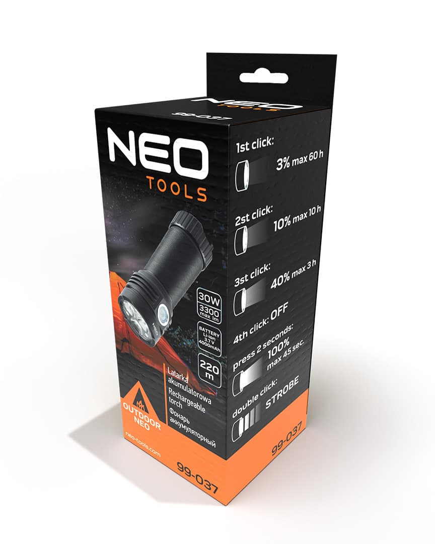 Akumulatorska svetilka USB 3300 lm OSRAM P9 LED 2