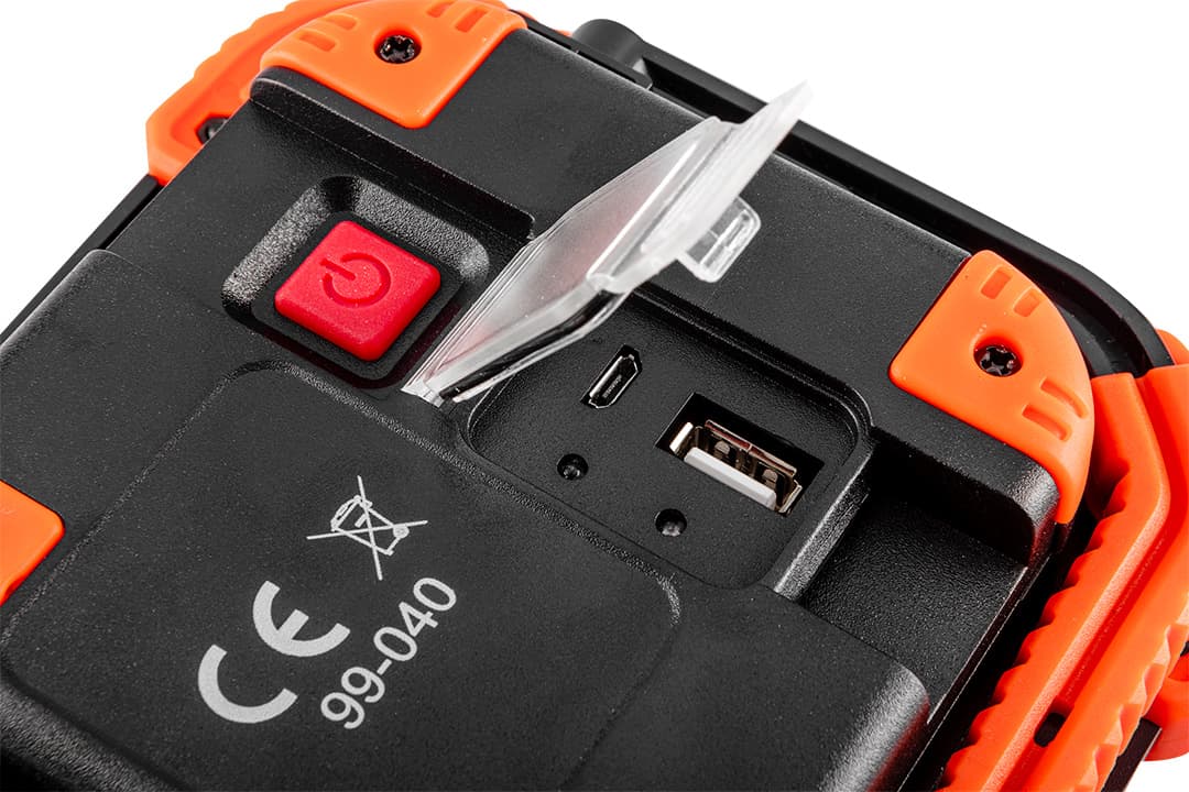 NEO TOOLS Akumulatorski reflektor 750+250 lm, COB LED, powerbank 4
