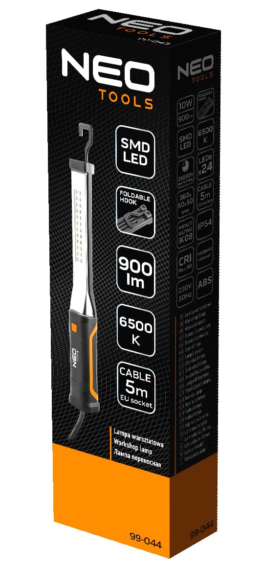 Delovna svetilka NEO TOOLS, 230V, 900 lm SMD 5