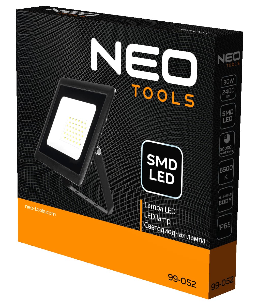 Delovni LED reflektor NEO TOOLS, SMD 30W, 2550 lm, 230V 3